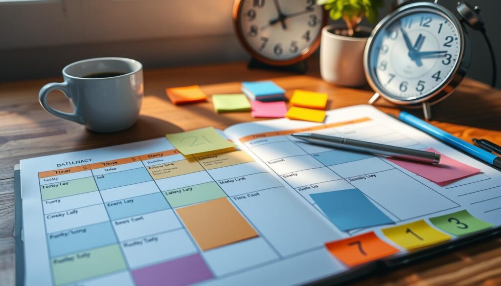 Daily Schedule Time Management